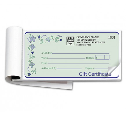 Spring Bouquet Book Gift Certificate 